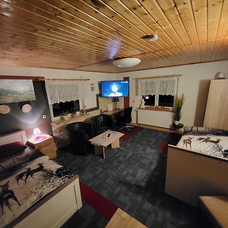 Monteur- Und Ferienwohnung Waldrauschen Fehrenbach Bagian luar foto