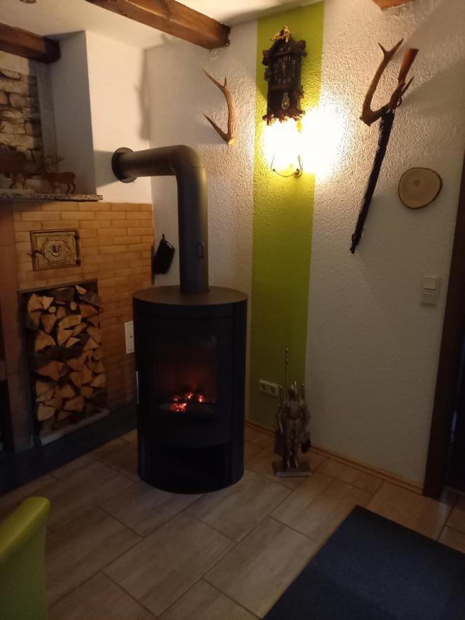 Monteur- Und Ferienwohnung Waldrauschen Fehrenbach Bagian luar foto
