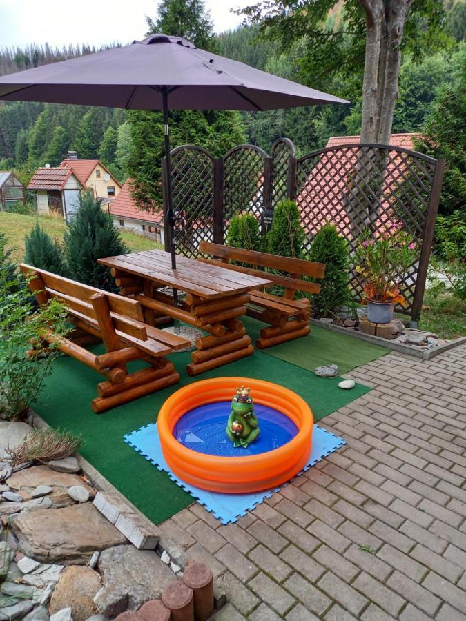 Monteur- Und Ferienwohnung Waldrauschen Fehrenbach Bagian luar foto
