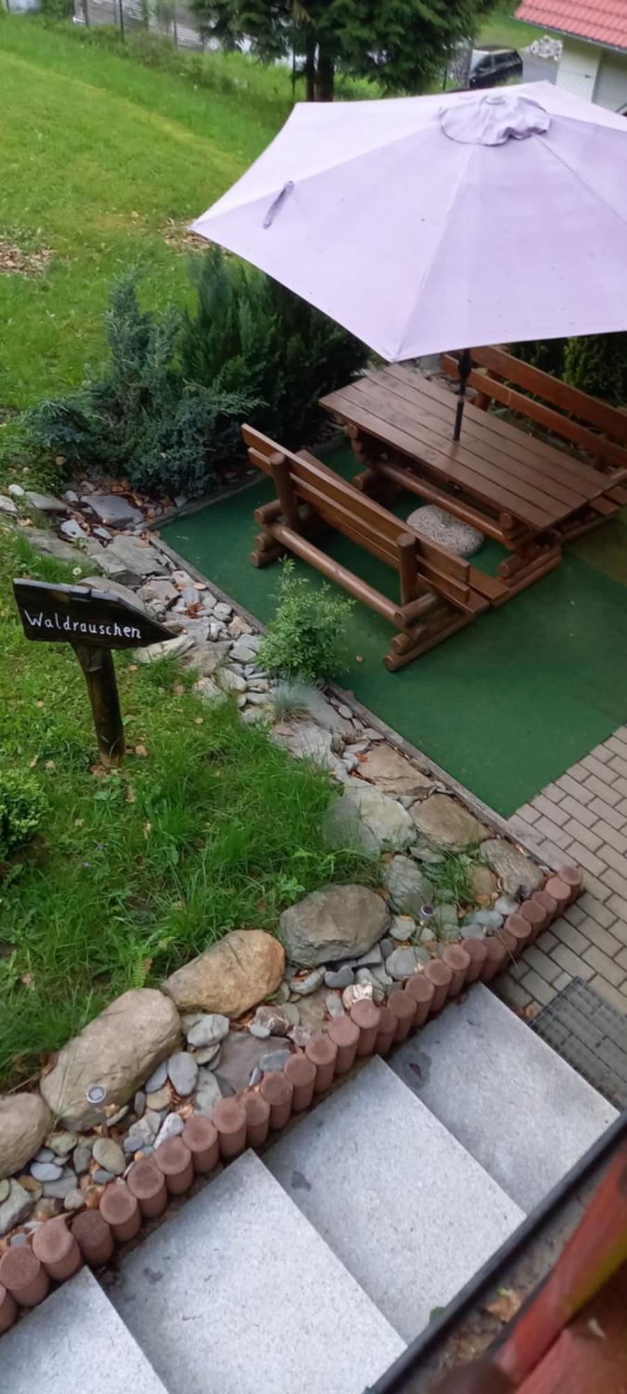 Monteur- Und Ferienwohnung Waldrauschen Fehrenbach Bagian luar foto